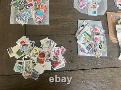 Worldwide Stamp Collection Thousands of Collectible Stamps Estate