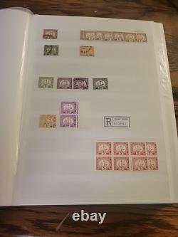 Worldwide Stamp Collection in Album Full of Stamps Mint & Used Royal Mail HK