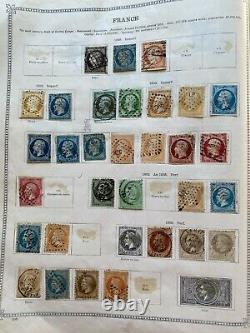 Worldwide Stamp Collection in Battered 2nd Edition Ideal Album High Cat Value