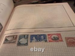 Worldwide Stamp Collection in Grosett And Dunlap 1934 Huge Old'Standard' Album