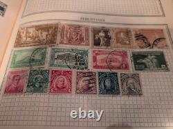 Worldwide Stamp Collection in Grosett And Dunlap 1934 Huge Old'Standard' Album