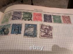 Worldwide Stamp Collection in Grosett And Dunlap 1934 Huge Old'Standard' Album