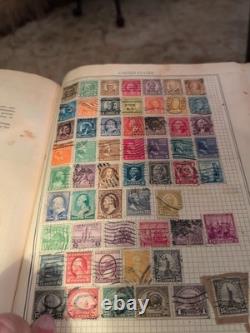 Worldwide Stamp Collection in Grosett And Dunlap 1934 Huge Old'Standard' Album
