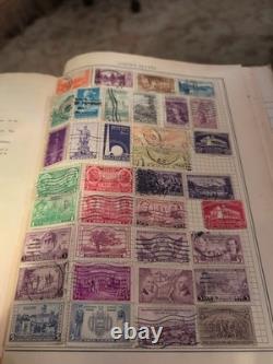 Worldwide Stamp Collection in Grosett And Dunlap 1934 Huge Old'Standard' Album