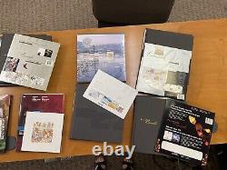 Worldwide Stamps Collection in albums Lot (6)