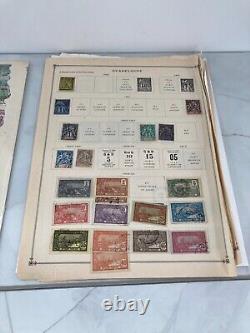 Worldwide Used Stamp Collection Lot Abyssinia Ethiopia Guadeloupe French Indies