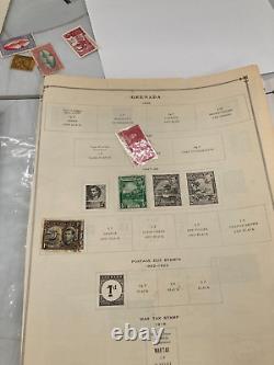 Worldwide Used Stamp Collection Lot Abyssinia Ethiopia Guadeloupe French Indies