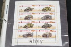 Worldwide Wwii Collection Of 120 Stamps & 55 Souvenir Sheets All Mint In Album