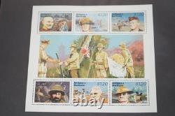 Worldwide Wwii Collection Of 120 Stamps & 55 Souvenir Sheets All Mint In Album