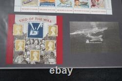 Worldwide Wwii Collection Of 120 Stamps & 55 Souvenir Sheets All Mint In Album