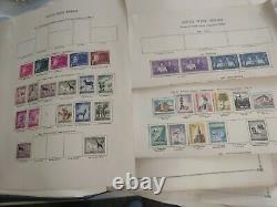 Worldwide amazing stamp collection in Scott internatl album 1857 fwd. View some