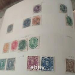 Worldwide boutique stamp collection in a very old Marken album 1879 forward