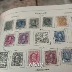 Worldwide boutique stamp collection in a very old Marken album 1879 forward