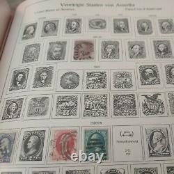 Worldwide boutique stamp collection in a very old Marken album 1879 forward