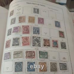 Worldwide boutique stamp collection in a very old Marken album 1879 forward