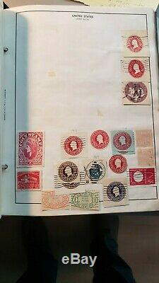 Worldwide collection of 4 Albums stuffed full of 1000's of stamps incl. U. S