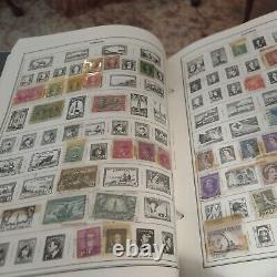 Worldwide collection of wonderful stamps in new statesman deluxe album. View