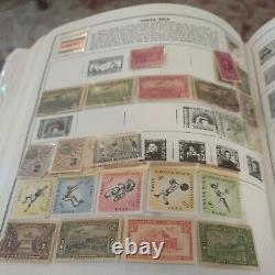 Worldwide collection of wonderful stamps in new statesman deluxe album. View