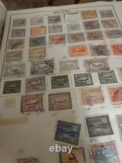 Worldwide collection stamps in Harris traveler album. Unbelievable grouping