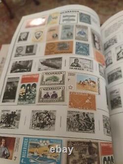 Worldwide collection stamps in Harris traveler album. Unbelievable grouping