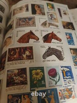 Worldwide collection stamps in Harris traveler album. Unbelievable grouping