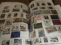 Worldwide collection stamps in Harris traveler album. Unbelievable grouping