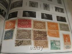 Worldwide collection stamps in Harris traveler album. Unbelievable grouping