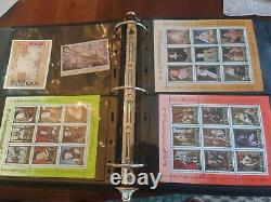 Worldwide stamp collection elegant and sophisticated. Treasures to behold. HCV