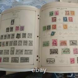 Worldwide stamp collection from 1800s forward in perfect Harris album. Super