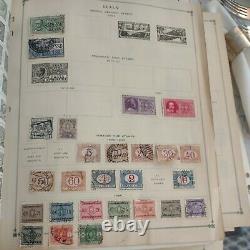Worldwide stamp collection from 1800s forward in perfect Harris album. Super