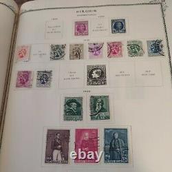 Worldwide stamp collection in 1935 Scott album1896 forward. Serious collectors
