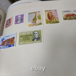Worldwide stamp collection in Harris album. Boutique selection of quality 1900s+