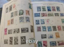 Worldwide stamp collection in Mammoth Scott album. 1868 forward. True vintage