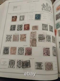 Worldwide stamp collection in Scott international album. 1846 FORWARD. Superb