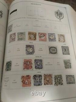 Worldwide stamp collection in Scott international album. 1846 FORWARD. Superb