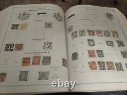 Worldwide stamp collection in Scott international album. 1846 FORWARD. Superb