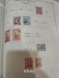 Worldwide stamp collection in Scott international album 1850s forward. Wonderful