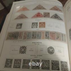 Worldwide stamp collection in Scott international album. 1850s fwd. Elegant ++