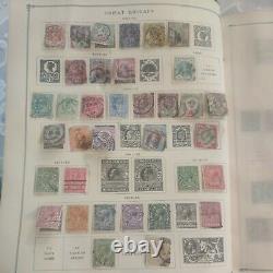 Worldwide stamp collection in Scott international album 1861 forward. A+. HCV