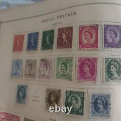 Worldwide stamp collection in Scott international album 1861 forward. A+. HCV