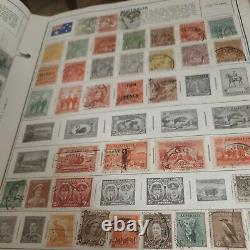 Worldwide stamp collection in handsome Harris album. 1890s fwd. Many countries