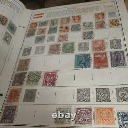 Worldwide stamp collection in handsome Harris album. 1890s fwd. Many countries