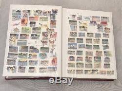 Worldwide stamps collection in Old album / 3500 of Unmounted Stamps