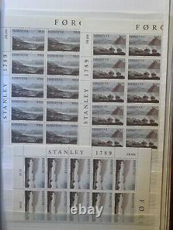 Worldwide stamps collections lots foroyar mint stamp sheets