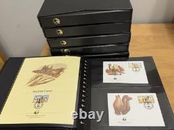 Wwf World Wildlife Fund Mint Stamps + First Day Covers Collection In 6 Albums