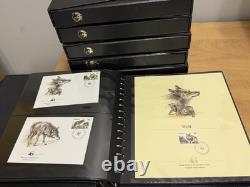 Wwf World Wildlife Fund Mint Stamps + First Day Covers Collection In 6 Albums