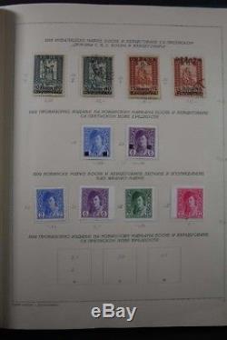 YUGOSLAVIA 1918-41 in 1944 Album with Certificates Stamp Collection