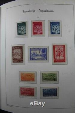 YUGOSLAVIA MNH 1944-1979 Lighthouse Album Stamp Collection