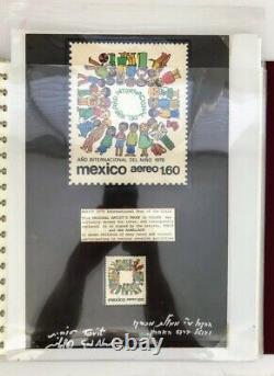 Year of the Child Tematic Stamps Collection From Exhibition Very High Value