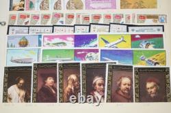 Yemen Collection Of 700+ Stamps Mint & Used Stored In Torn Album On Stock Pages